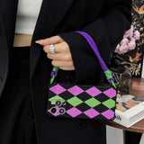 Pink and Green Argyle Case