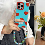 Blue Rose Heart Case