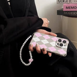 Pink Argyle Mood Case