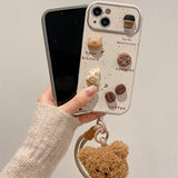 Cute 3D Coffee Bear Case