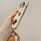 Cute 3D Coffee Bear Case