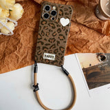 Brown Leopard Print Case
