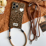 Brown Leopard Print Case