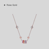 Rainbow Orbit Necklace