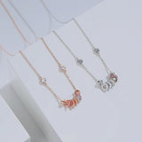 Rainbow Orbit Necklace