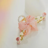 Rosette Charm Hair Clip