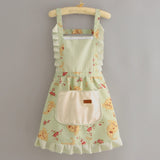 Rosy Stripe Apron