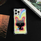 Rainbow Rabbit Mirror Case