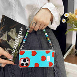 Blue Rose Heart Case