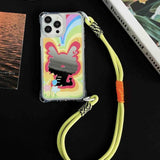 Rainbow Rabbit Mirror Case