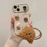 Cute 3D Coffee Bear Case