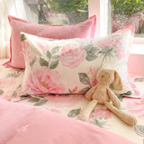 🌸Sleep Like a Blossom: Discover the Comfort of the Pink Meadow Pillowcase