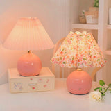 🌷 Blossom Shade Table Lamp: Soft Light, Timeless Charm