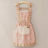 🌸 Blush Petal Apron: Add a Touch of Floral Elegance to Your Kitchen 🌸