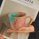 Sip from a Masterpiece: The Enchanted Garden Pottery Mug