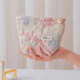 🌸 Petal Cloud Pouch – Organize Your Everyday with Soft Elegance