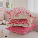 🌷 Pink Harmony Cushion Covers: Soft Comfort, Beautiful Balance