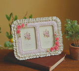 🌹 Timeless Charm: The Rose Lace Memories Frame