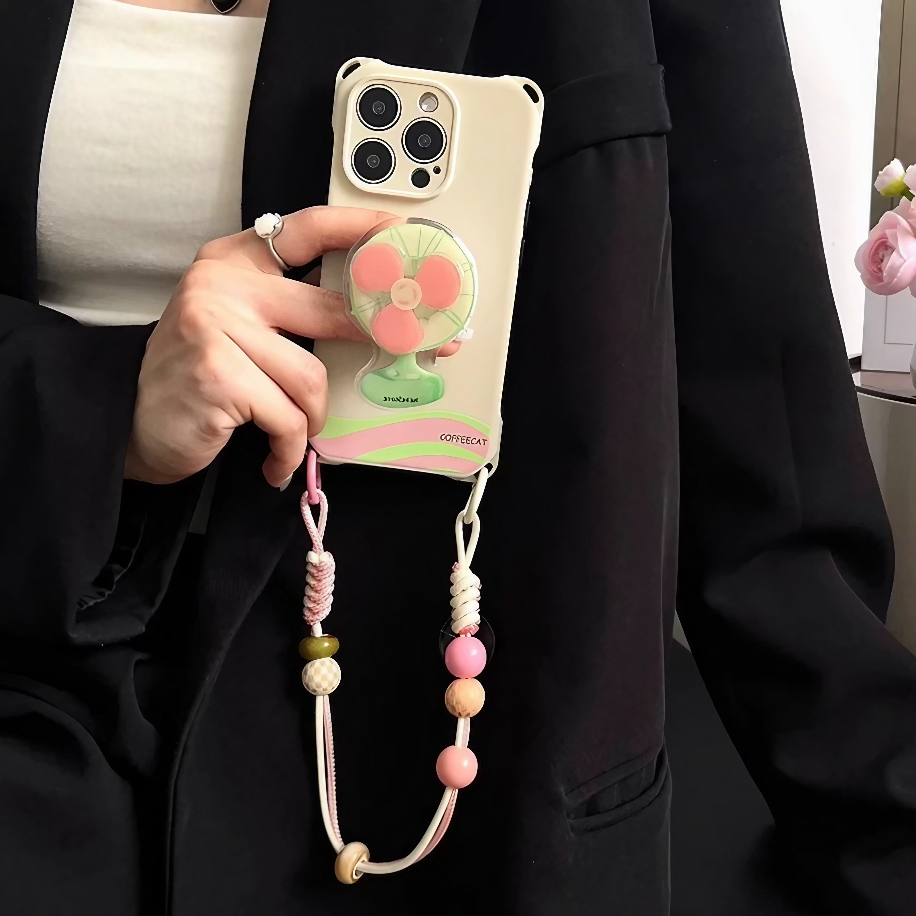 Breezy Bloom Fan Case