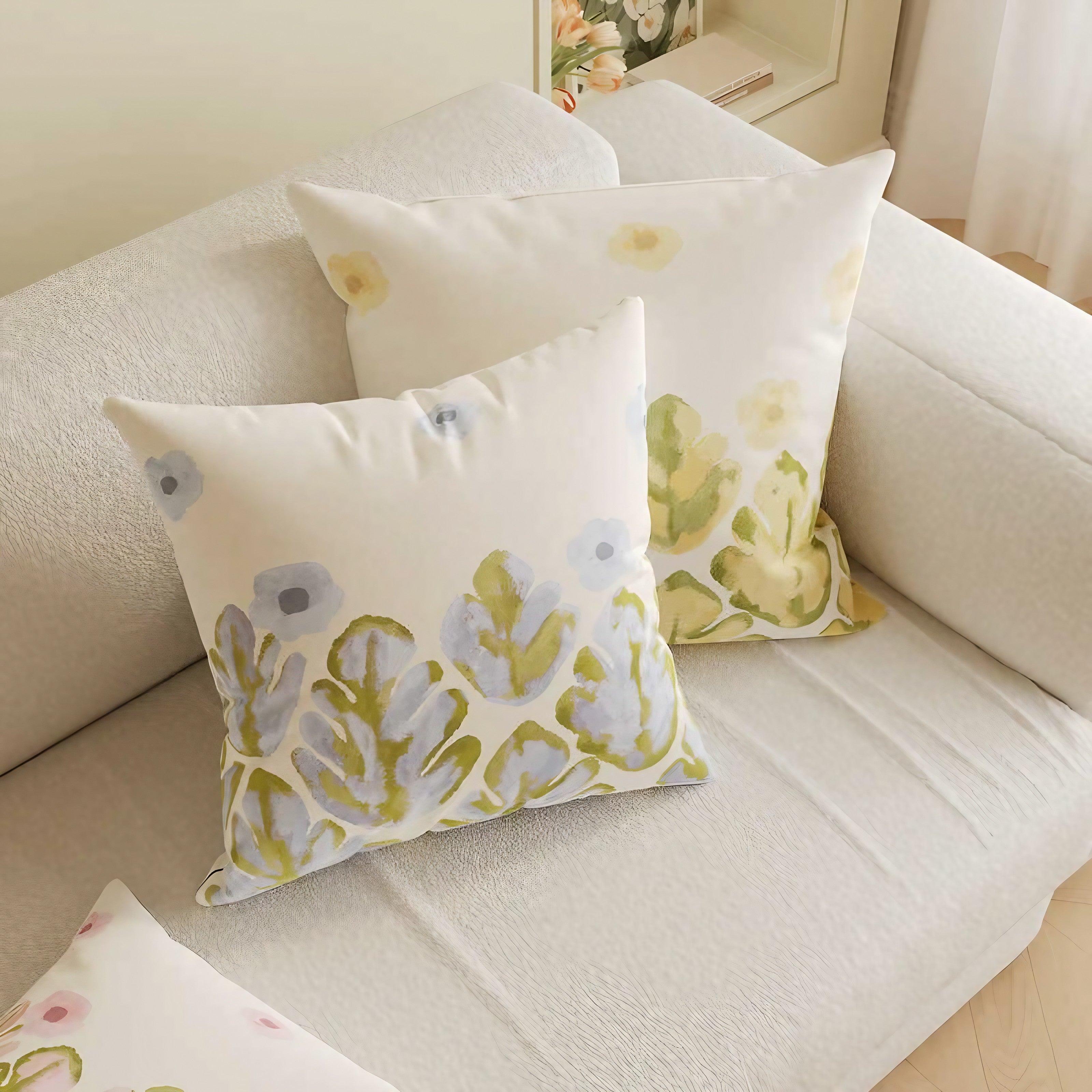 Pastel Grove Cushion Cover