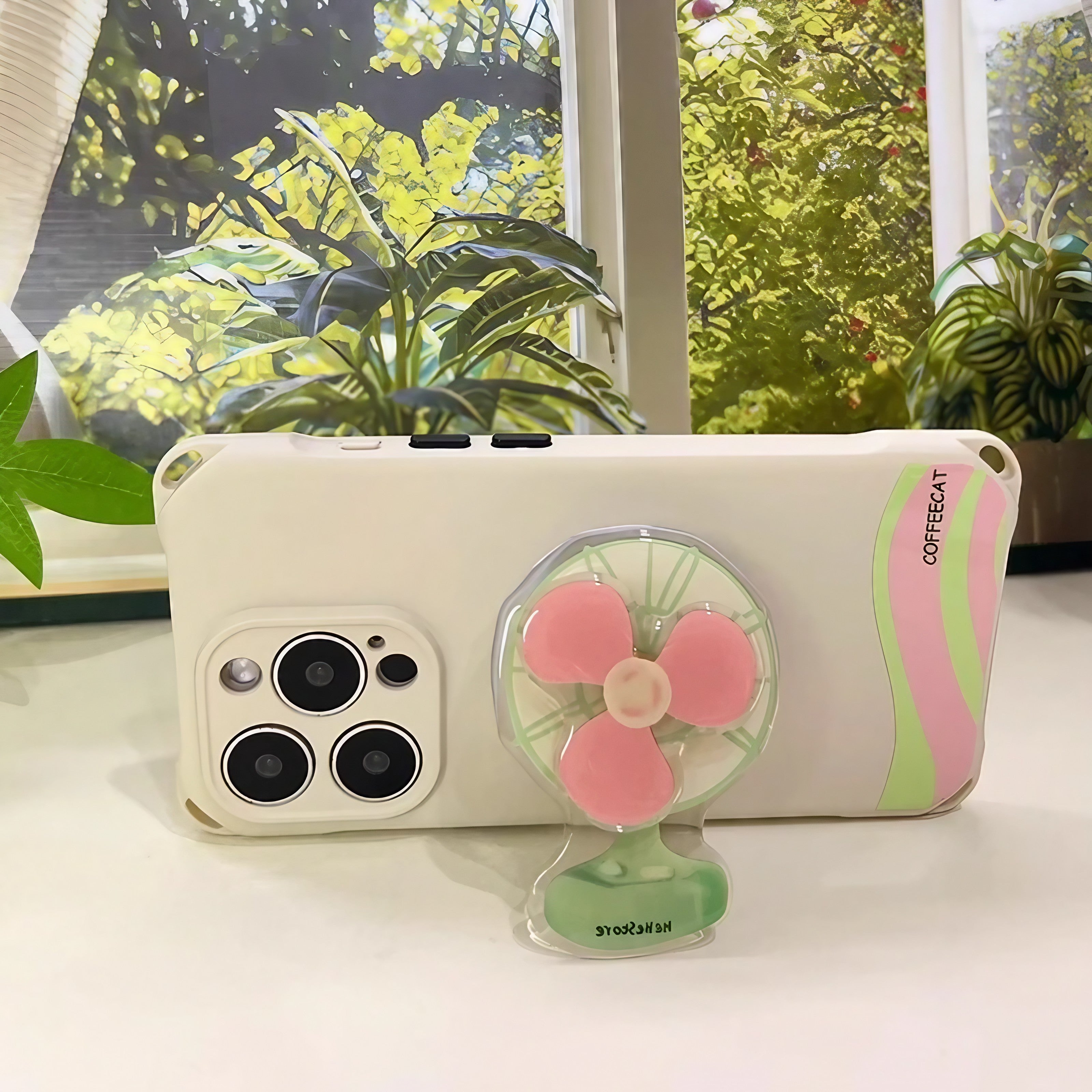 Breezy Bloom Fan Case