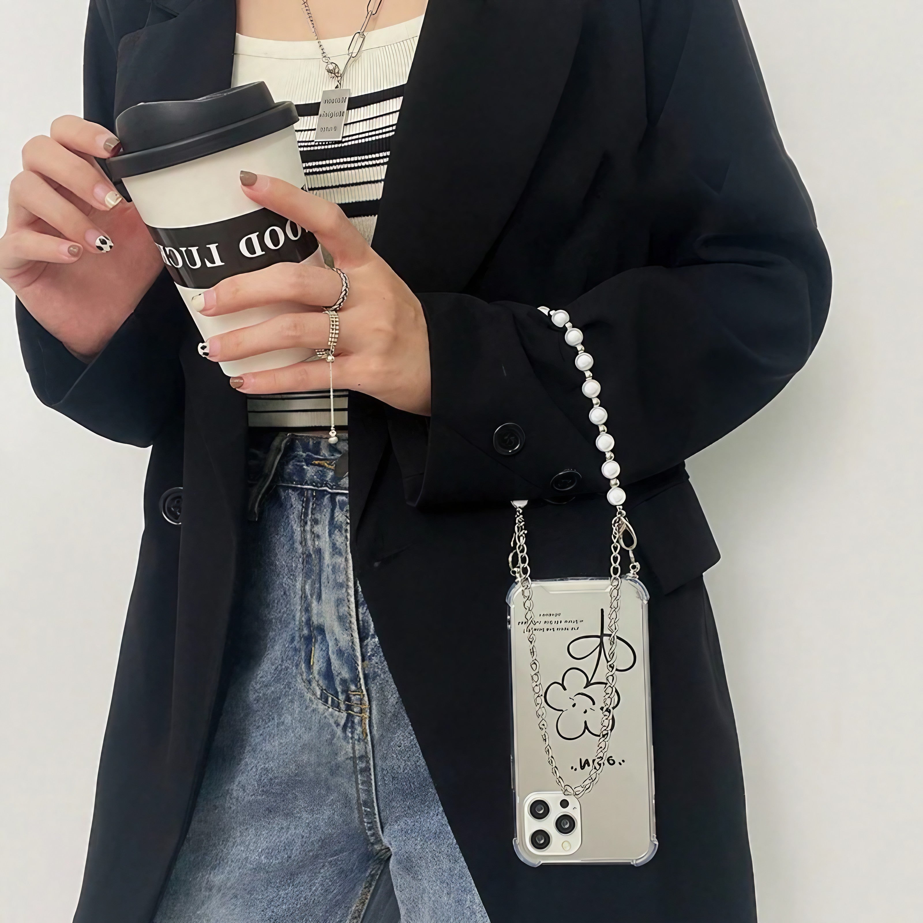 Clear Pearl Mood Case