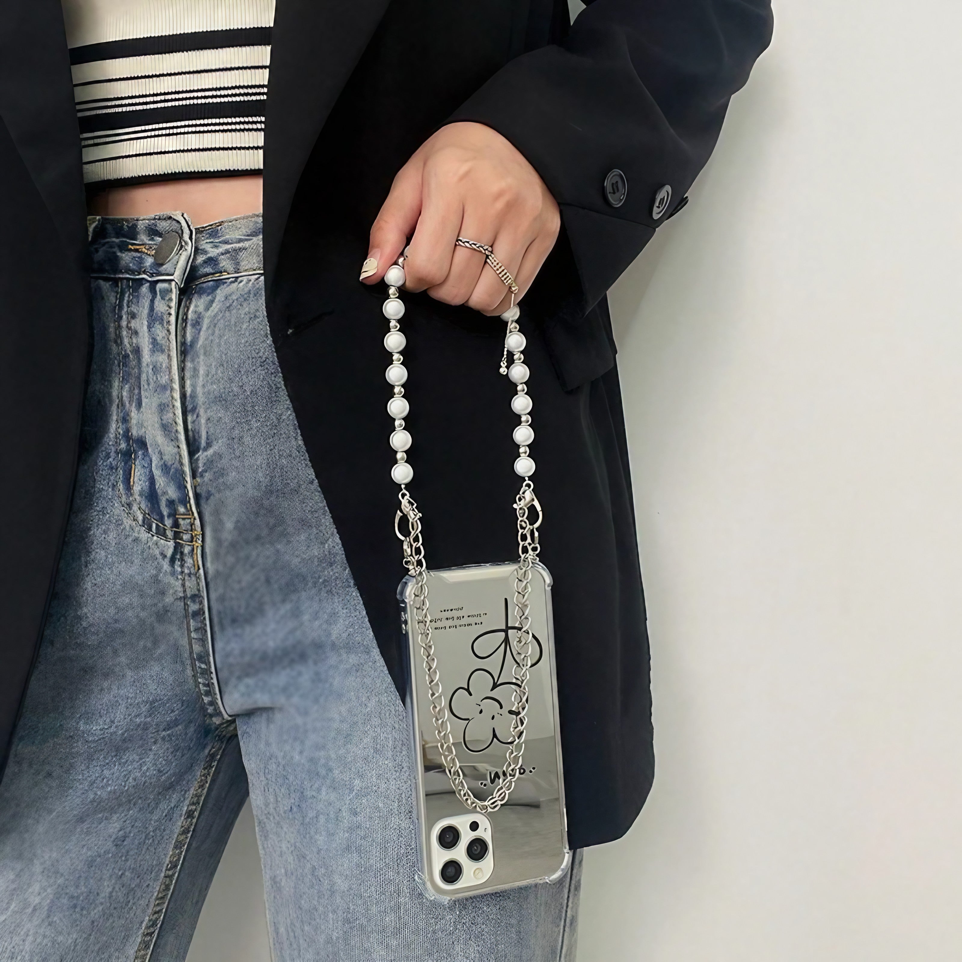 Clear Pearl Mood Case