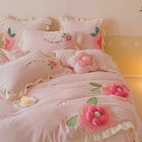 3D Blossom Bedding Set