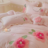 3D Blossom Bedding Set