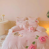 3D Blossom Bedding Set
