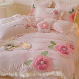 3D Blossom Bedding Set