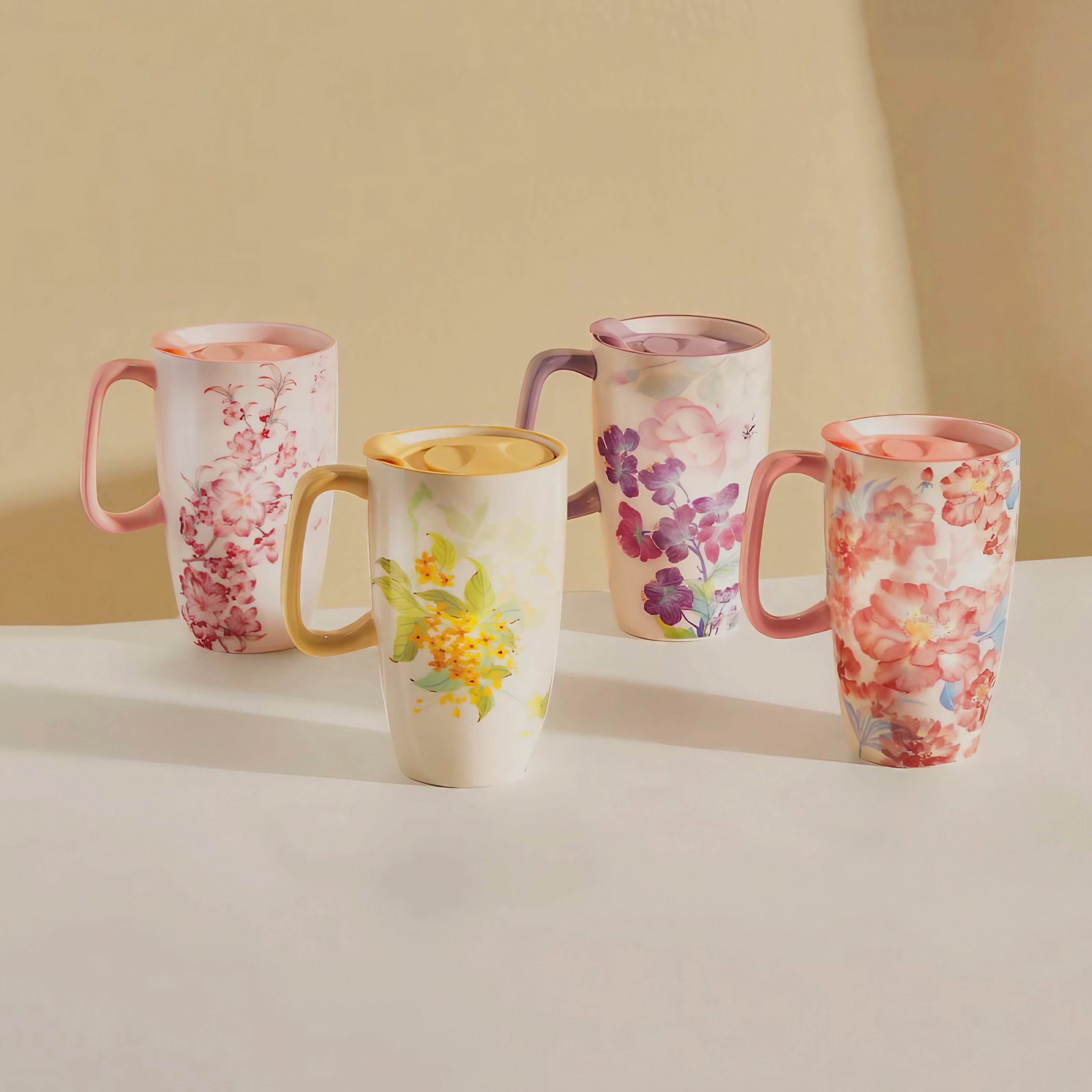 Floral Reverie Tea Tumbler