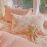 Pink Meadow Pillowcase
