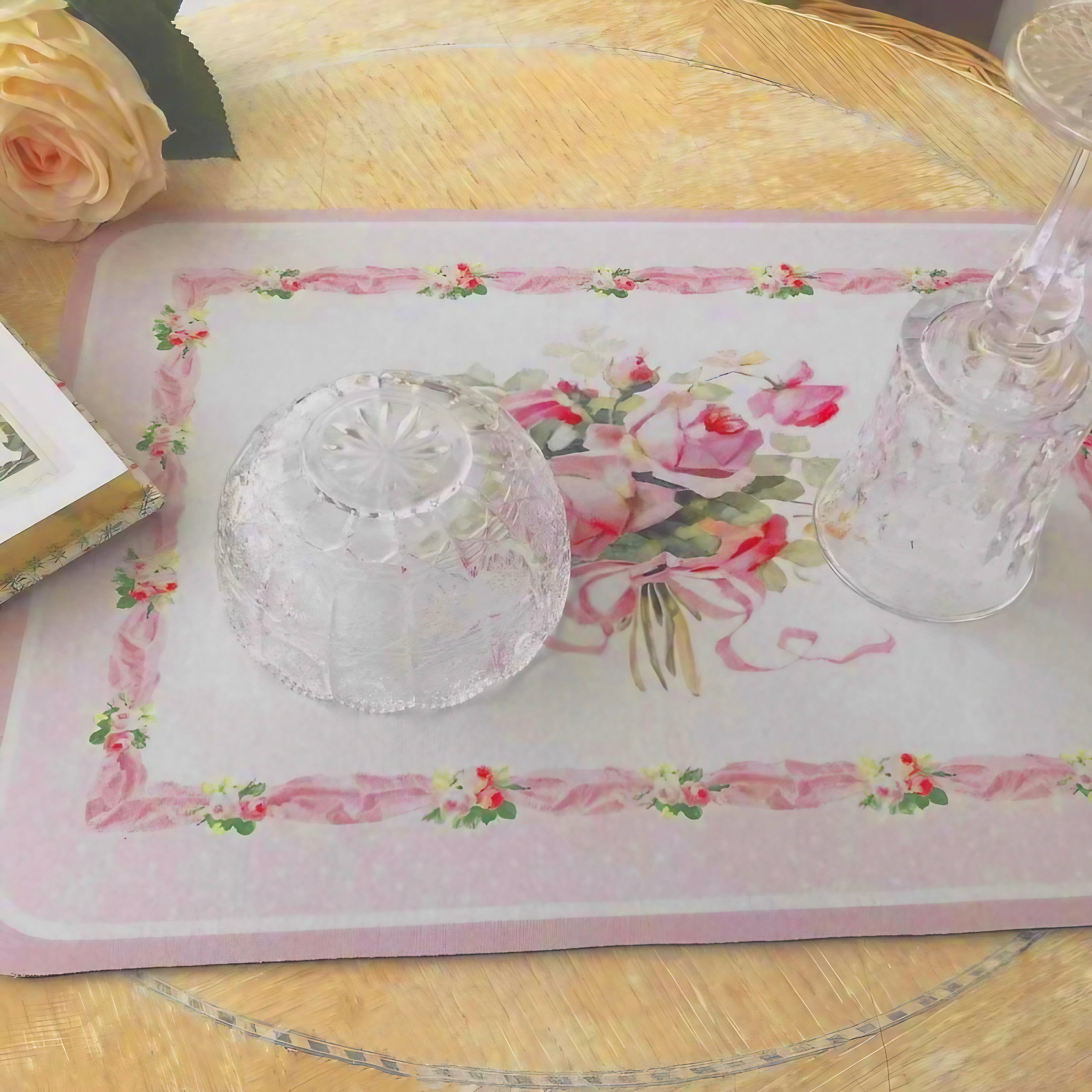Blush Rose Garden Placemats
