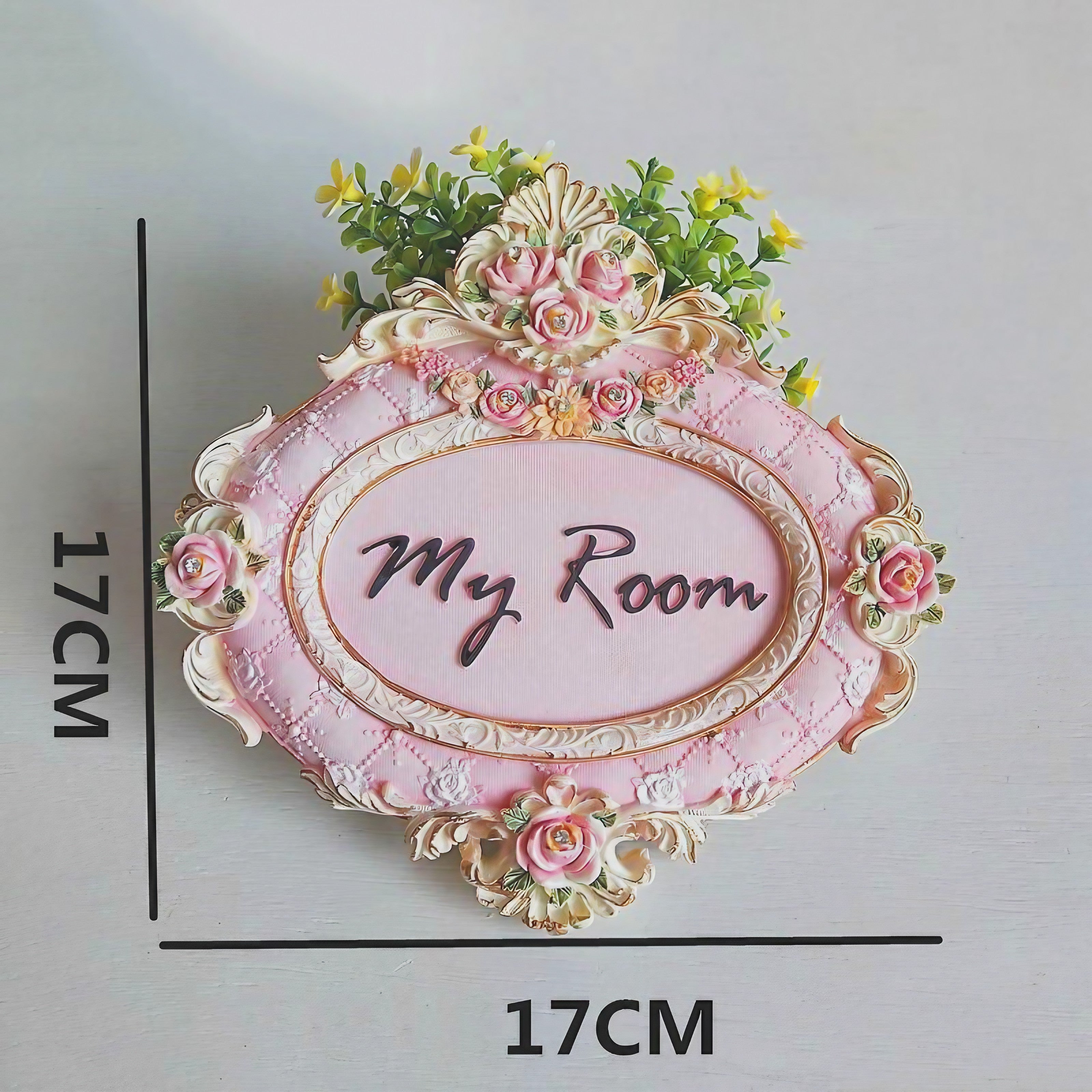 Antique Floral Elegance Decor