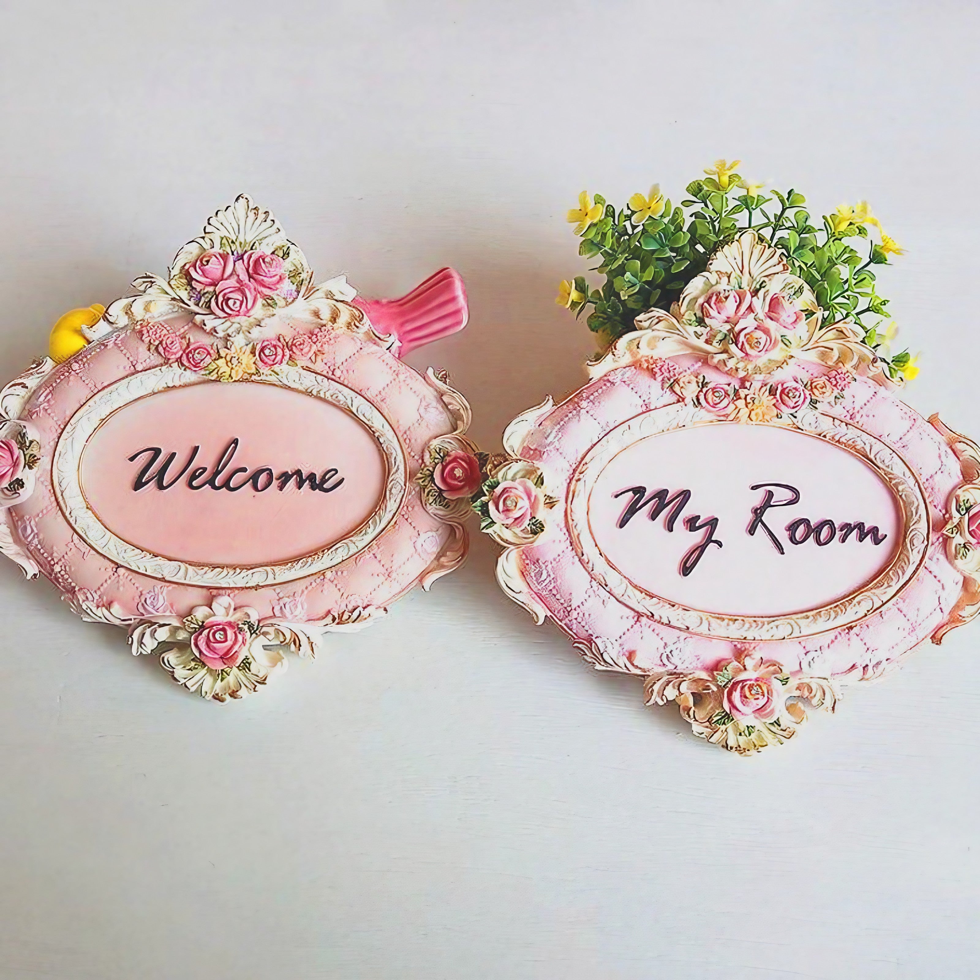 Antique Floral Elegance Decor