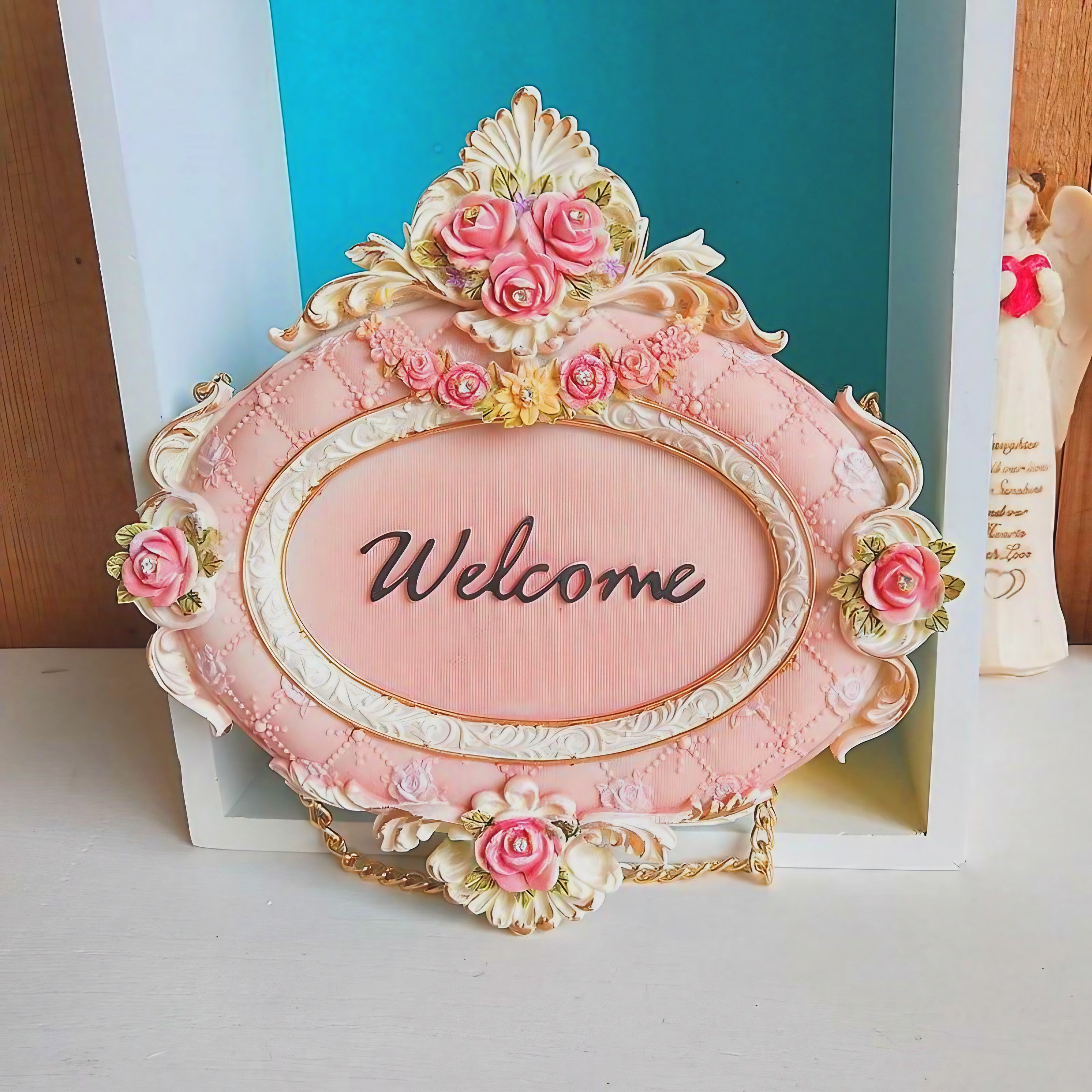 Antique Floral Elegance Decor