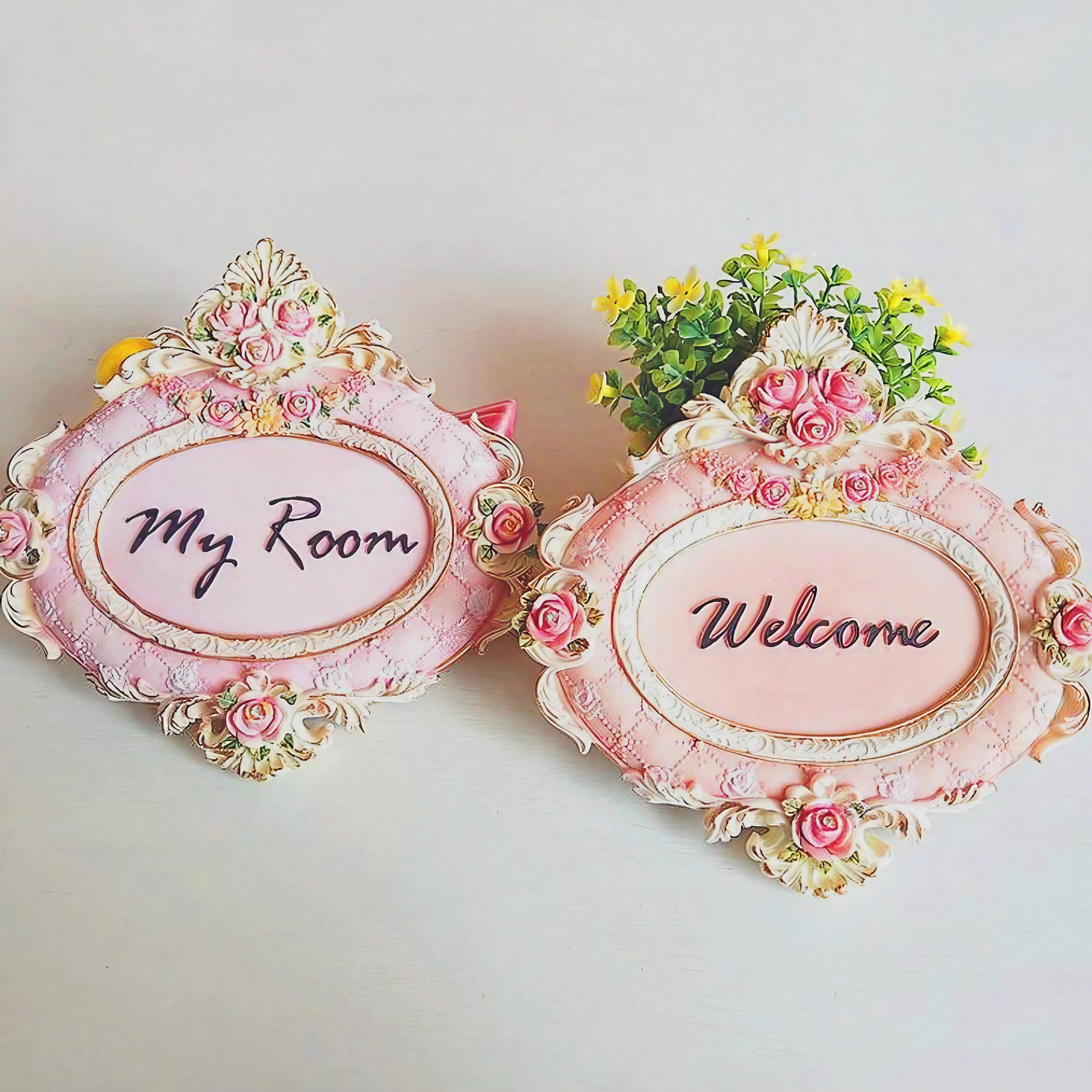 Antique Floral Elegance Decor
