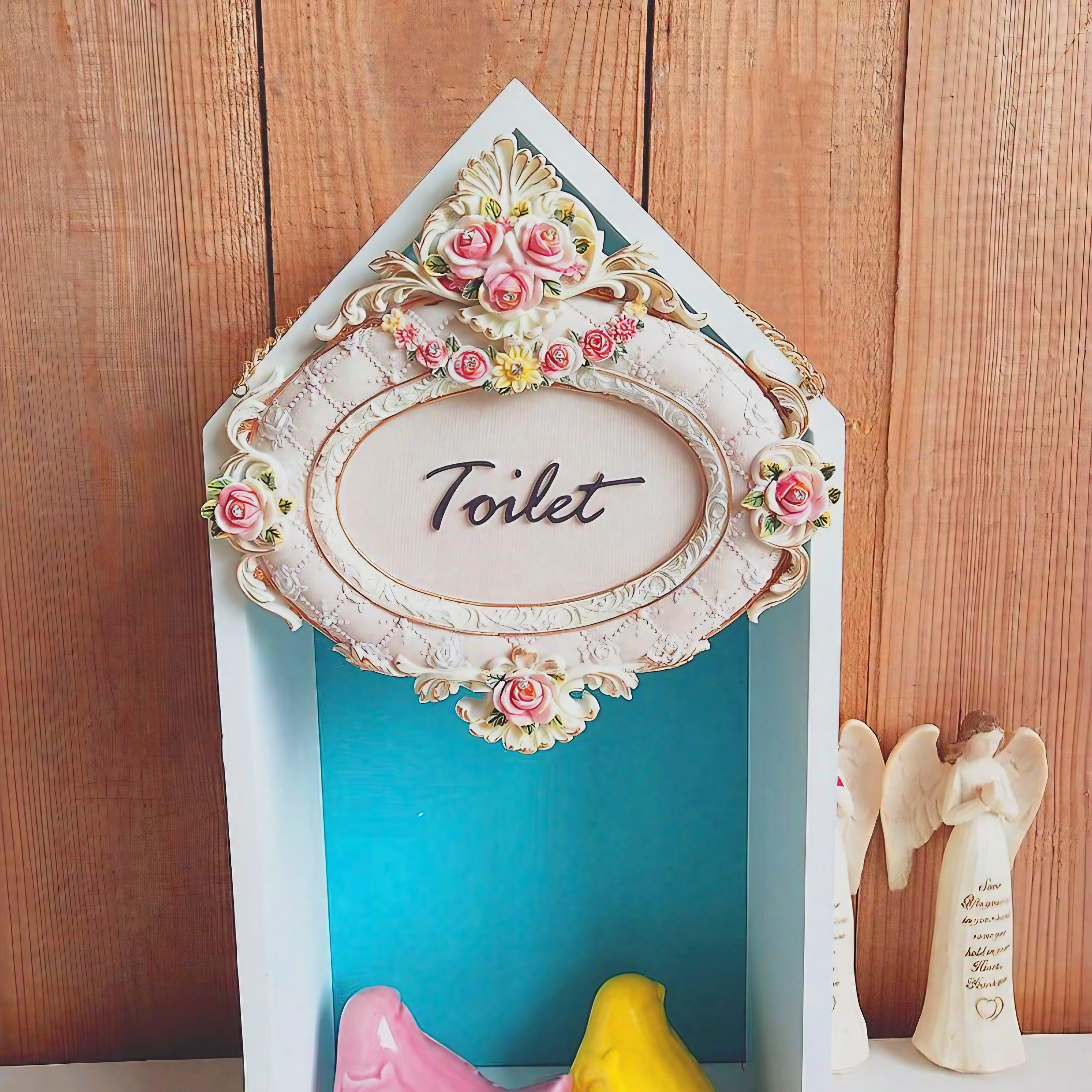 Antique Floral Elegance Decor
