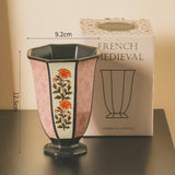 Antique Floral Hexagon Cups