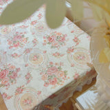 Antique Floral Tablecloth