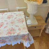 Antique Floral Tablecloth