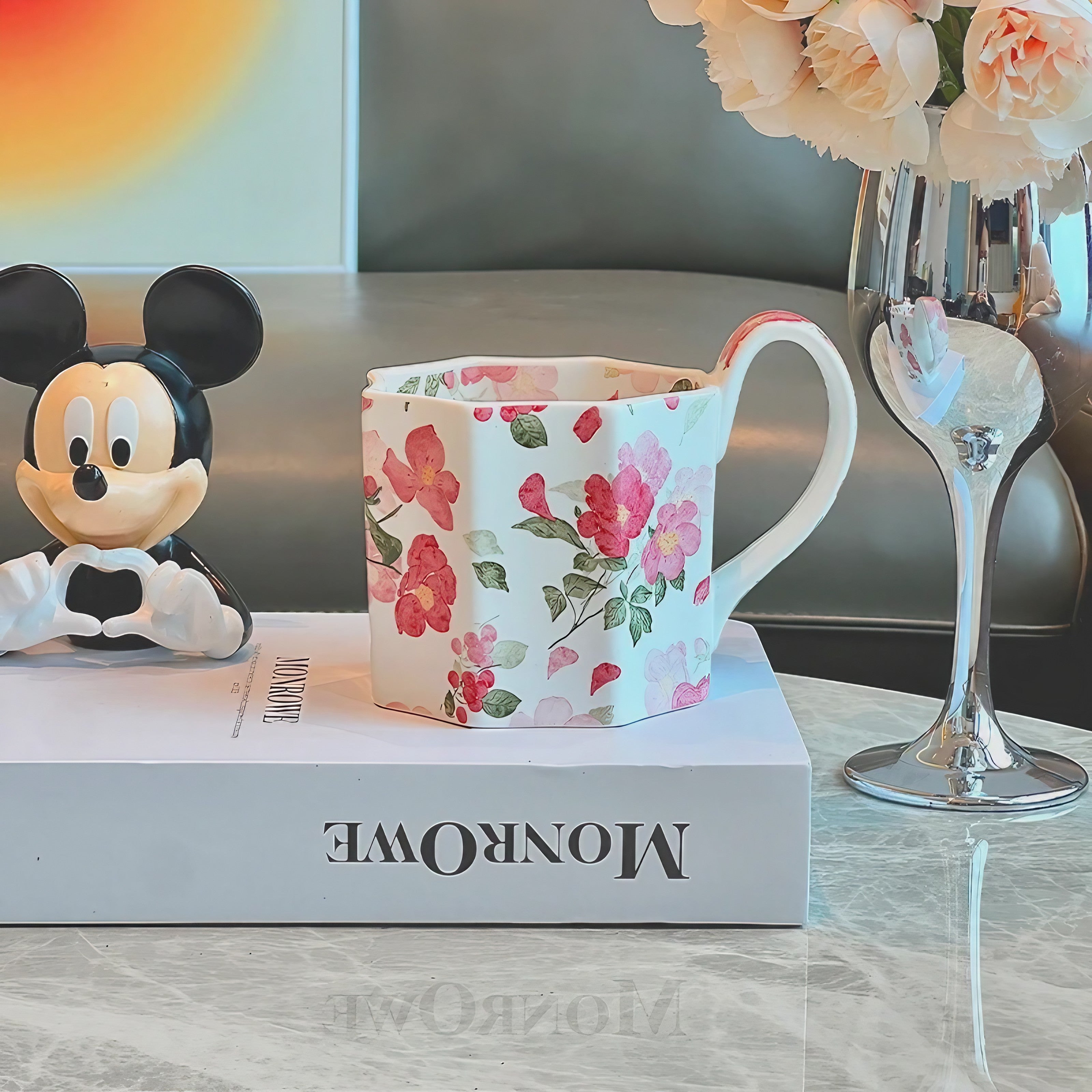 Antique Meadow Mugs