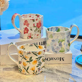 Antique Meadow Mugs