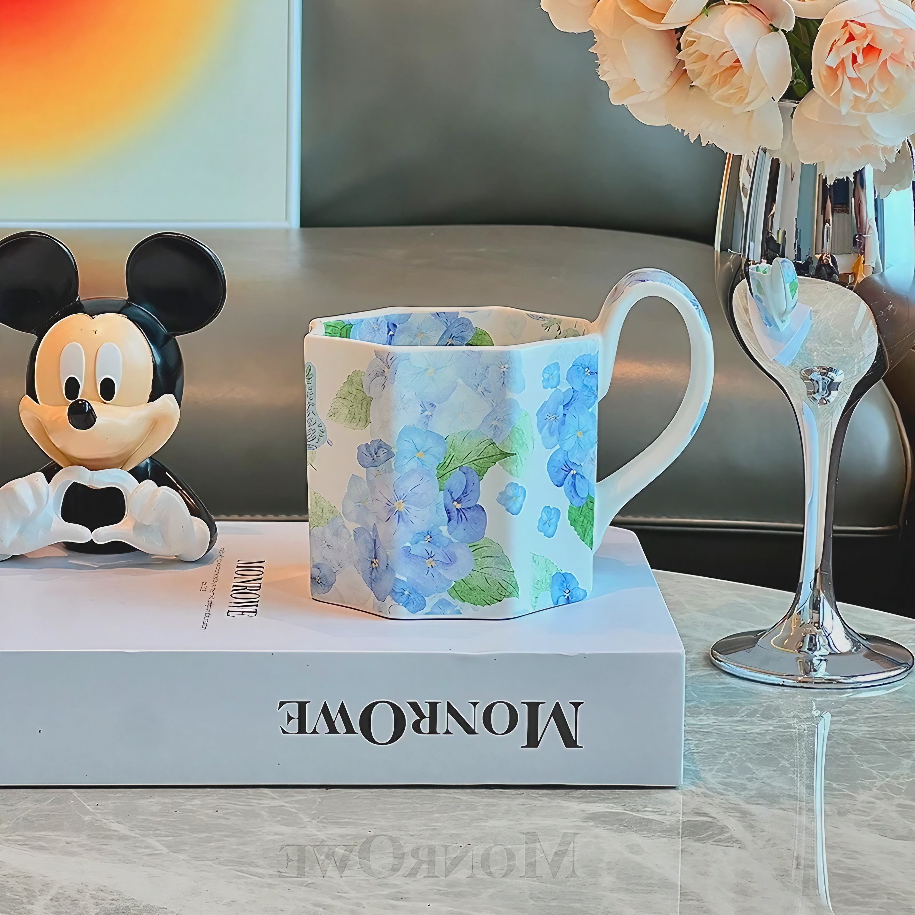 Antique Meadow Mugs