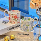 Antique Meadow Mugs
