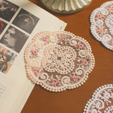 Antique Rose Lace Coaster