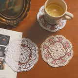 Antique Rose Lace Coaster