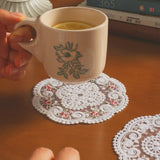 Antique Rose Lace Coaster