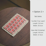 Artisan Rose Boho Tea Mat